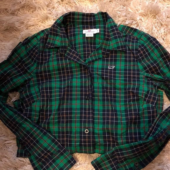 Vineyard Vines Tops - Vineyard Vines Plaid Woven- Women’s 0